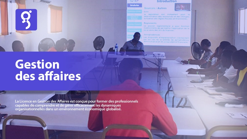 Gestion des affaires